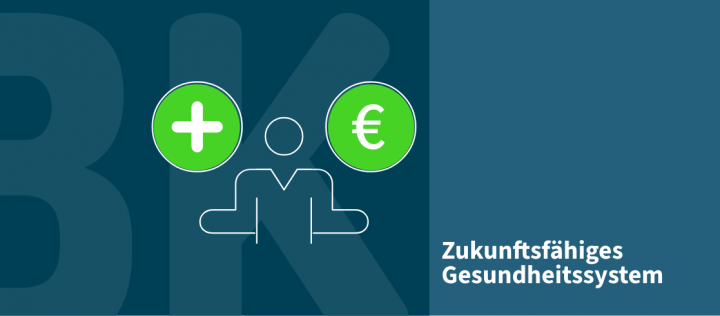 Grafische Darstellung zum Thema: Zukunftsfähiges Gesundheitssystem